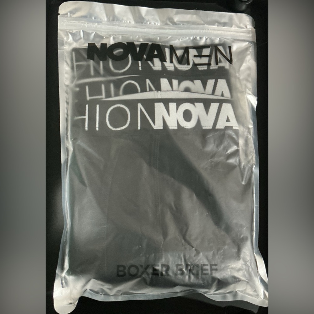 Fashion Nova Men's Black Boxer Briefs Pack
